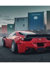 Carbonado CFRP DE Style Rear Diffuser Ferrari 458 Coupe | Spyder 2010-2015                                     - CF9501LB-RD - Image 7