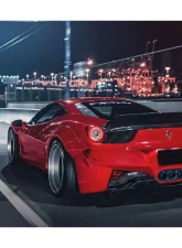 Carbonado CFRP DE Style Rear Diffuser Ferrari 458 Coupe | Spyder 2010-2015                                     - CF9501LB-RD - Image 10