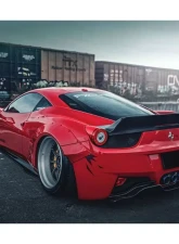 Carbonado Carbon Fiber DE Style Trunk Spoiler for Ferrari 458 Coupe 2010-2015                                     - CF9501LB-W - Image 16
