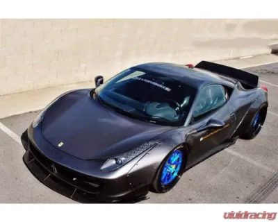 Carbonado Carbon Fiber DE Style Trunk Spoiler for Ferrari 458 Coupe 2010-2015 - CF9501LB-W