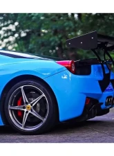 Carbonado CFRP SR Style Trunk Spoiler for Ferrari 458 Coupe/Spyder 2010-2015                                     - CF9501SVR.W - Image 7