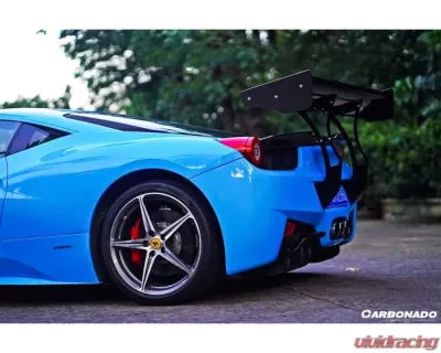 Carbonado CFRP SR Style Trunk Spoiler for Ferrari 458 Coupe/Spyder 2010-2015 - CF9501SVR.W