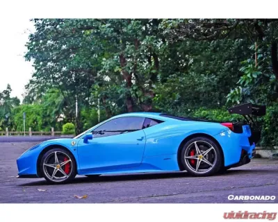 Carbonado CFRP SR Style Trunk Spoiler for Ferrari 458 Coupe/Spyder 2010-2015 - CF9501SVR.W