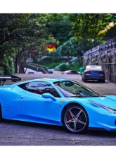 Carbonado CFRP SR Style Trunk Spoiler for Ferrari 458 Coupe/Spyder 2010-2015                                     - CF9501SVR.W - Image 9