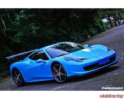 Carbonado CFRP SR Style Trunk Spoiler for Ferrari 458 Coupe/Spyder 2010-2015 - CF9501SVR.W