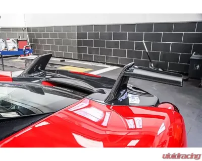 Carbonado Carbonado CFRP MSY Style Trunk Spoiler for Ferrari 488 GTB 2015-2019 - CF9503MSY-W