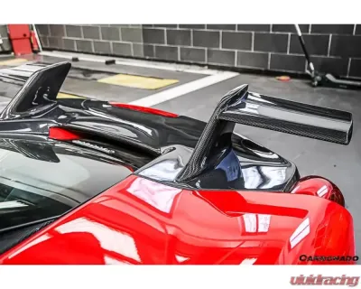 Carbonado Carbonado CFRP MSY Style Trunk Spoiler for Ferrari 488 GTB 2015-2019 - CF9503MSY-W