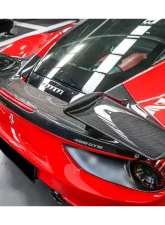 Carbonado Carbonado CFRP MSY Style Trunk Spoiler for Ferrari 488 GTB 2015-2019                                     - CF9503MSY-W - Image 13