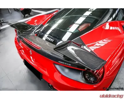 Carbonado Carbonado CFRP MSY Style Trunk Spoiler for Ferrari 488 GTB 2015-2019 - CF9503MSY-W