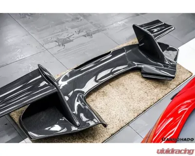 Carbonado Carbonado CFRP MSY Style Trunk Spoiler for Ferrari 488 GTB 2015-2019 - CF9503MSY-W