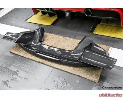 Carbonado Carbonado CFRP MSY Style Trunk Spoiler for Ferrari 488 GTB 2015-2019 - CF9503MSY-W
