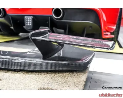 Carbonado Carbonado CFRP MSY Style Trunk Spoiler for Ferrari 488 GTB 2015-2019 - CF9503MSY-W