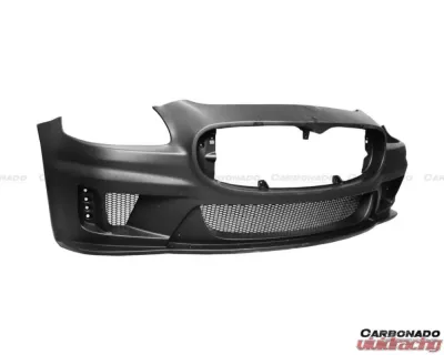 Carbonado Carbonado FRP W Style Front Bumper for Maserati Quattroporte 2005-2008 - 9550WI-FB