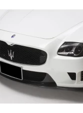 Carbonado Carbonado FRP W Style Front Bumper for Maserati Quattroporte 2005-2008                                     - 9550WI-FB - Image 4
