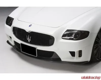 Carbonado Carbonado FRP W Style Front Bumper for Maserati Quattroporte 2005-2008 - 9550WI-FB