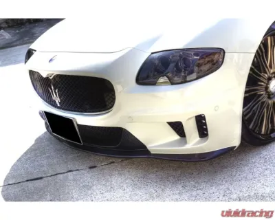 Carbonado Carbonado FRP W Style Front Bumper for Maserati Quattroporte 2005-2008 - 9550WI-FB