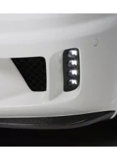 Carbonado Carbonado FRP W Style Front Bumper for Maserati Quattroporte 2005-2008                                     - 9550WI-FB - Image 6