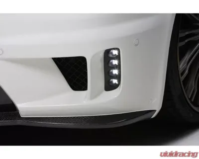 Carbonado Carbonado FRP W Style Front Bumper for Maserati Quattroporte 2005-2008 - 9550WI-FB