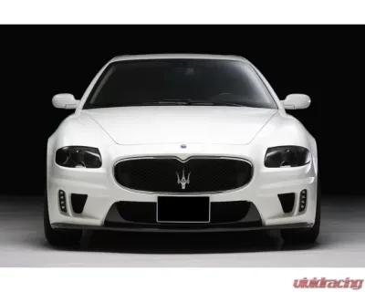 Carbonado Carbonado FRP W Style Front Bumper for Maserati Quattroporte 2005-2008 - 9550WI-FB