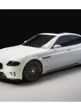 Carbonado Carbonado FRP W Style Side Skirts for Maserati Quattroporte 2005-2008                                     - 9550WI-SS - Image 8