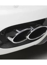 Carbonado FRP W Style Rear Bumper w/ Exhaust Tips Maserati Quattroporte 2005-2008                                     - 9550WI-RB - Image 8