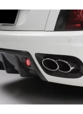 Carbonado FRP W Style Rear Bumper w/ Exhaust Tips Maserati Quattroporte 2005-2008                                     - 9550WI-RB - Image 9
