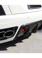 Carbonado FRP W Style Rear Bumper w/ Exhaust Tips Maserati Quattroporte 2005-2008                                     - 9550WI-RB - Image 10