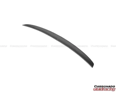 Carbonado CFRP W Style Trunk Spoiler for Maserati Quattroporte 2005-2008 - CF9550WI.TS