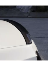 Carbonado CFRP W Style Trunk Spoiler for Maserati Quattroporte 2005-2008                                     - CF9550WI.TS - Image 4