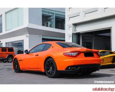 Carbonado FRP DC Style Rear Lip Maserati GranTurismo 2008-2018 - 9551MC-RD
