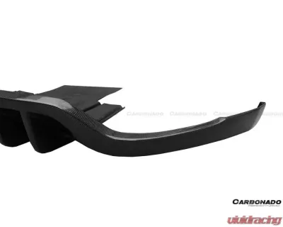 Carbonado FRP DC Style Rear Lip Maserati GranTurismo 2008-2018 - 9551MC-RD