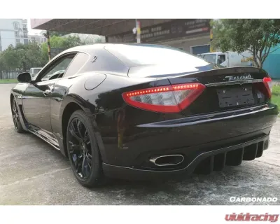 Carbonado FRP DC Style Rear Lip Maserati GranTurismo 2008-2018 - 9551MC-RD