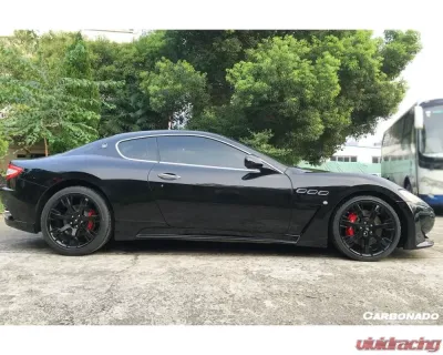 Carbonado Carbonado FRP DC Style Side Skirts for Maserati GranTurismo 2008-2018 - 9551MC-SS