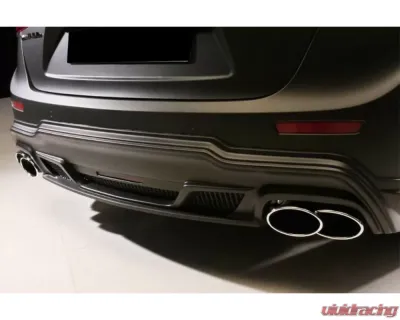 Carbonado FRP W Style Rear Lip Maserati Ghibli S | Q4 M157 2014-2017 - 9552WD.RL