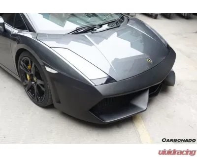 Carbonado Carbonado FGPCF LP570 Style Front Bumper for Lamborghini Gallardo 2004-2008 - FGPCF9899SLG2-FB
