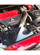 Carbonado FGCF OE Style Radiator Cover Mitsubishi Evolution 10 2008-2016                                     - FGCF-RC8430 - Image 6