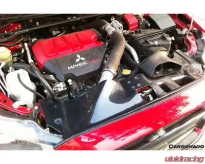 Carbonado FGCF OE Style Radiator Cover Mitsubishi Evolution 10 2008-2016 - FGCF-RC8430