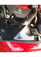Carbonado FGCF OE Style Radiator Cover Mitsubishi Evolution 10 2008-2016                                     - FGCF-RC8430 - Image 7