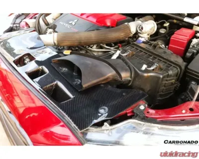 Carbonado FGCF OE Style Radiator Cover Mitsubishi Evolution 10 2008-2016 - FGCF-RC8430