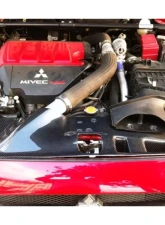 Carbonado FGCF OE Style Radiator Cover Mitsubishi Evolution 10 2008-2016                                     - FGCF-RC8430 - Image 10