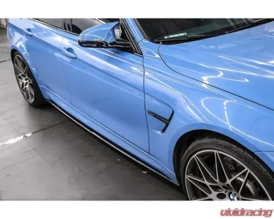 Carbonado CFRP MP Style Side Skirts Under Board BMW M3 F80 | M4 F82 2014-2020 - CF1107MP