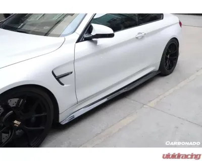 Carbonado CFRP SM Style Side Skirts BMW M4 F82 2014-2020 - CF1107PSM.SS