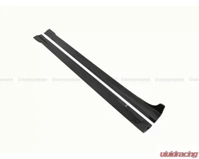 Carbonado CFRP DP Style Side Skirts Under Board Mercedes Benz C63 AMG C Class Coupe W204 2012-2014 - CF1113-2DP