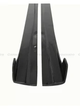 Carbonado CFRP DP Style Side Skirts Under Board Mercedes Benz C63 AMG C Class Coupe W204 2012-2014                                     - CF1113-2DP - Image 2