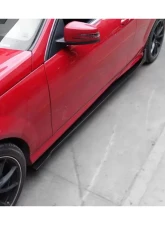 Carbonado CFRP DP Style Side Skirts Under Board Mercedes Benz C63 AMG C Class Coupe W204 2012-2014                                     - CF1113-2DP - Image 12