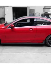 Carbonado CFRP DP Style Side Skirts Under Board Mercedes Benz C63 AMG C Class Coupe W204 2012-2014                                     - CF1113-2DP - Image 14