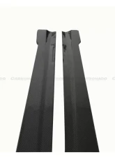 Carbonado CFRP DP Style Side Skirts Under Board Mercedes Benz C63 AMG C Class Coupe W204 2012-2014                                     - CF1113-2DP - Image 3