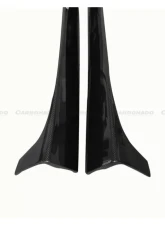 Carbonado CFRP DP Style Side Skirts Under Board Mercedes Benz C63 AMG C Class Coupe W204 2012-2014                                     - CF1113-2DP - Image 5