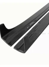 Carbonado CFRP DP Style Side Skirts Under Board Mercedes Benz C63 AMG C Class Coupe W204 2012-2014                                     - CF1113-2DP - Image 6