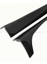 Carbonado CFRP DP Style Side Skirts Under Board Mercedes Benz C63 AMG C Class Coupe W204 2012-2014                                     - CF1113-2DP - Image 7